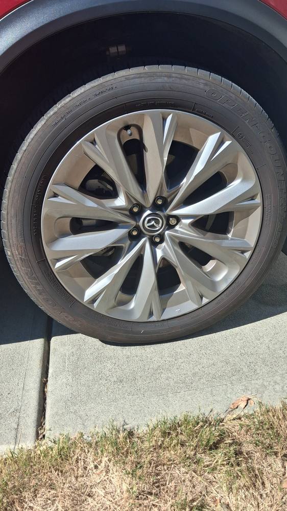 Wheels & tires, fully detailed